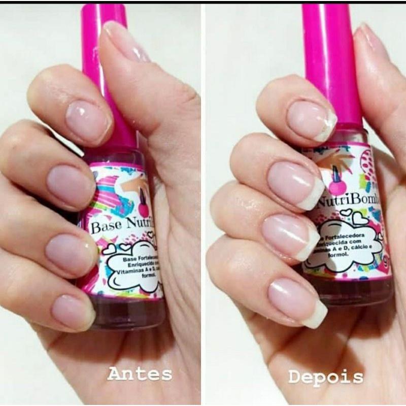 Nutribomba Base Para Unhas Fortalecimento e Crescimento